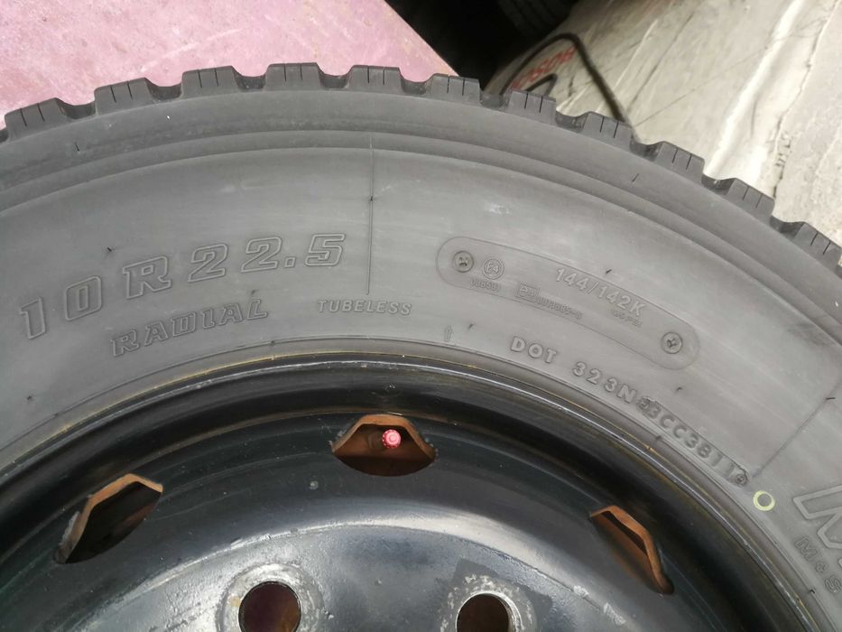 2 стоманени джанти 6.75x22.5 с 10 отвора Germany KPZ 96€ С ДДС