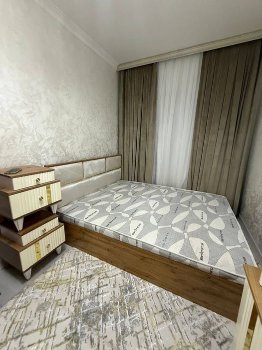 Spalniy mebel 2 kishilik karavat shkaf 2ta tumbichka tryumo + matras