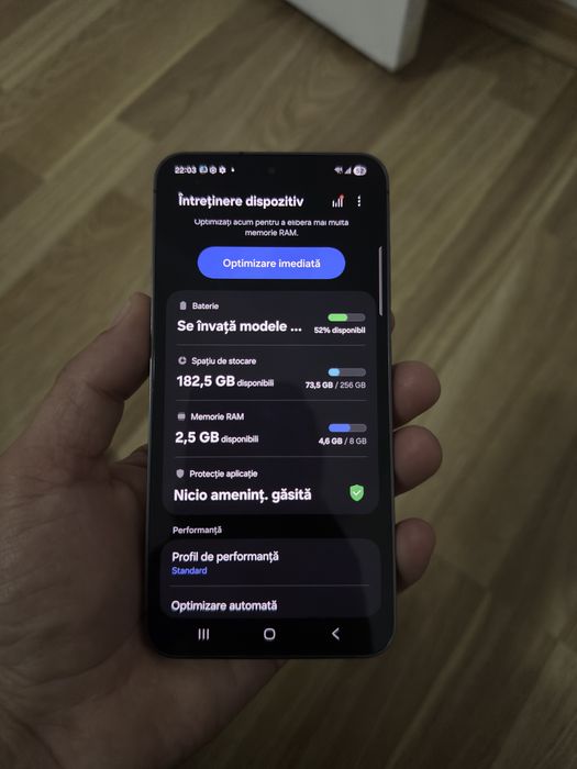 Samsung s24 5g baterie 100%