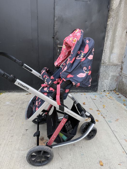 Детска количка 3в1 Giggle 3 Flamingo COSATTO