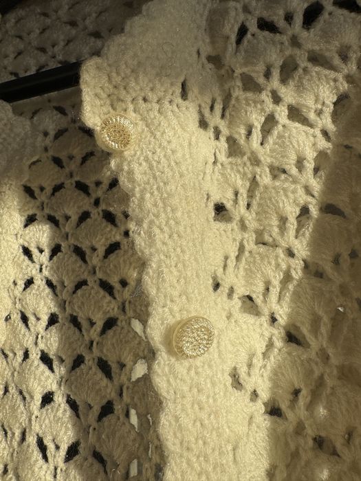 Cardigan crosetat