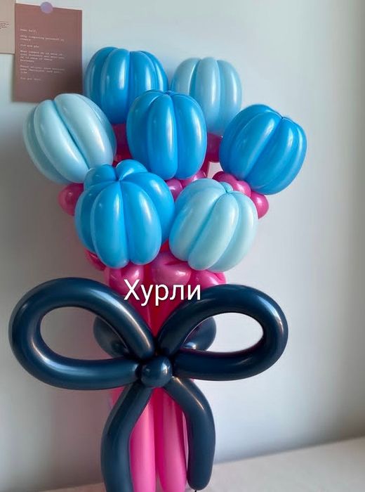 Букет из подарок и шариков