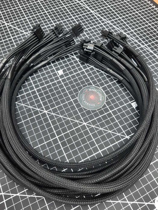 Cabluri modulare de alimentare de la surse precum Corsair / Seasonic / Evga / Thermaltake / Antec / Gigabyte si altele.