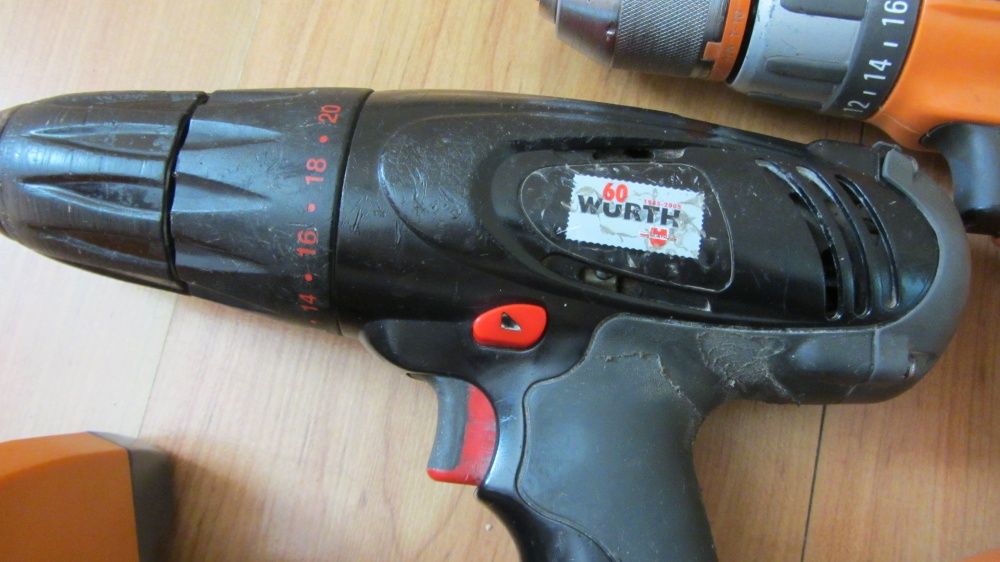 WURTH BS 12-A solid  , AEG , HILTI боди  винтоверт и зарядни