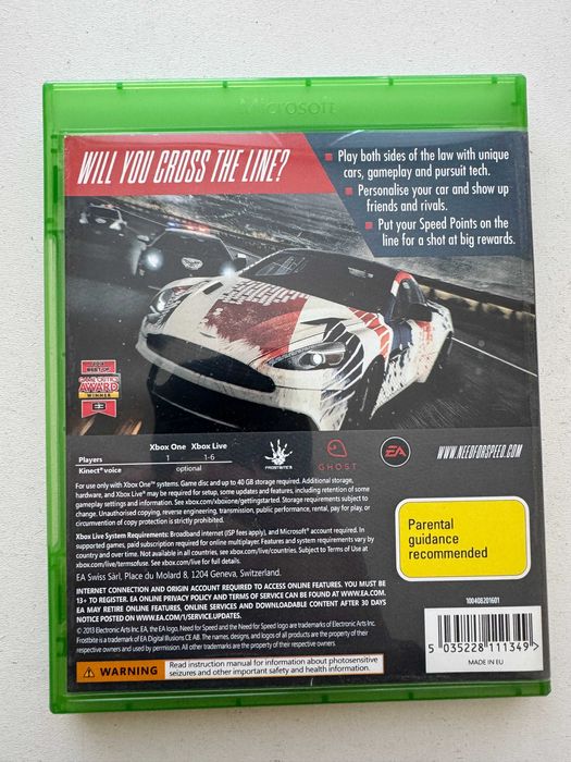 Need For Speed Rivals за Xbox one/Series X