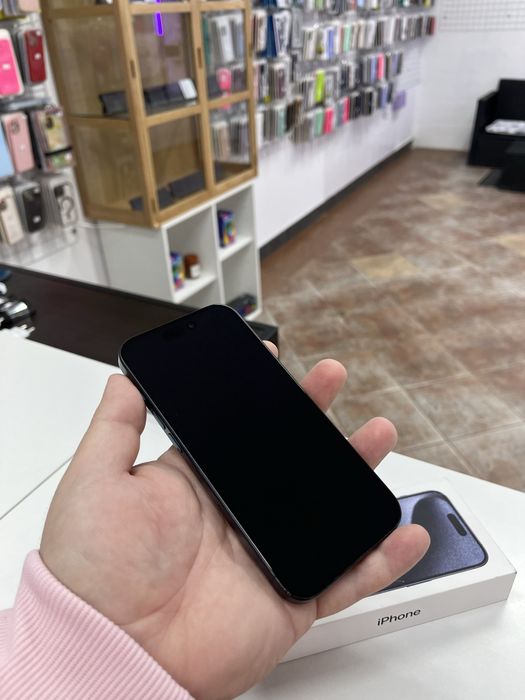 Iphone 15 Pro Blue Titanium / Garantie / Baterie 88% / 128 Gb