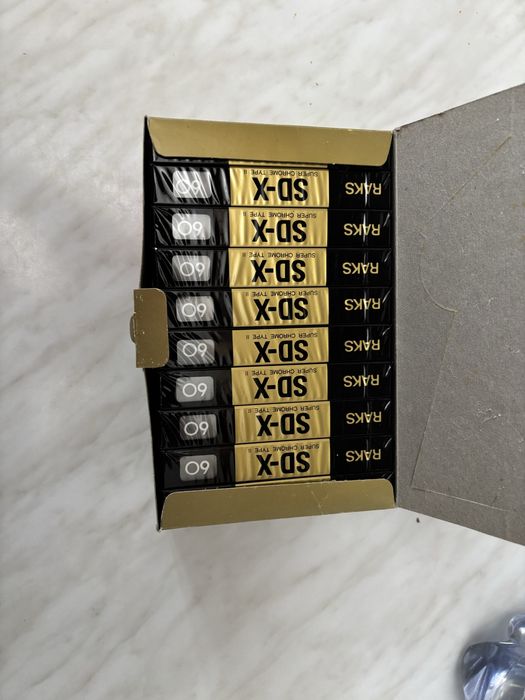 Casete audio sigilate