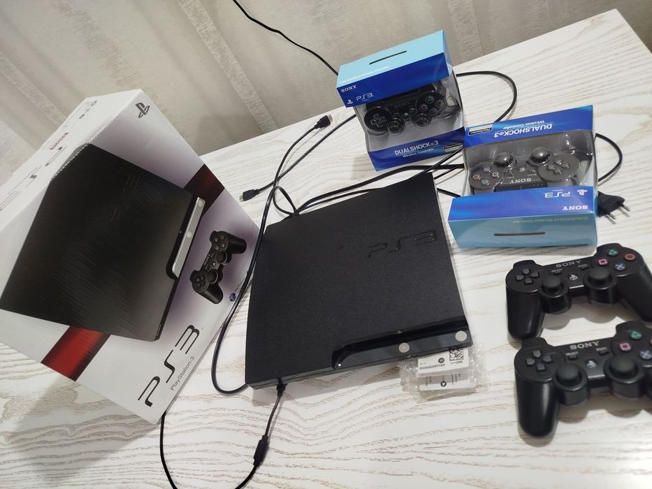 playstation 3 Slim SuperSlim 320GB 20Top oʻyin oʻrnatilgan