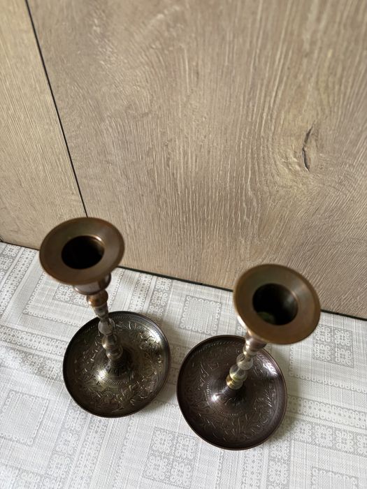 Sfesnice vechi din alama