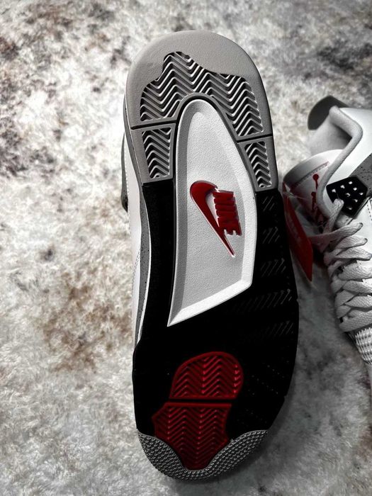 Jordan 4 White Cement (46) FULLBOX | Livrare rapida cu verificare