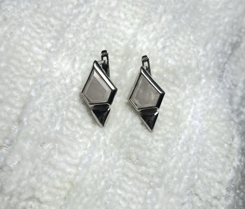 Серьги из серебра