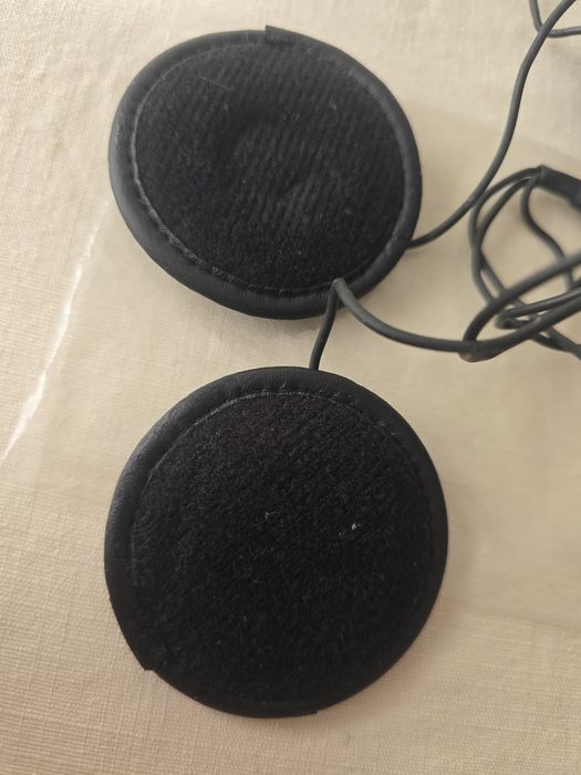 Set căști audio pt casca motocicleta, cu microfon