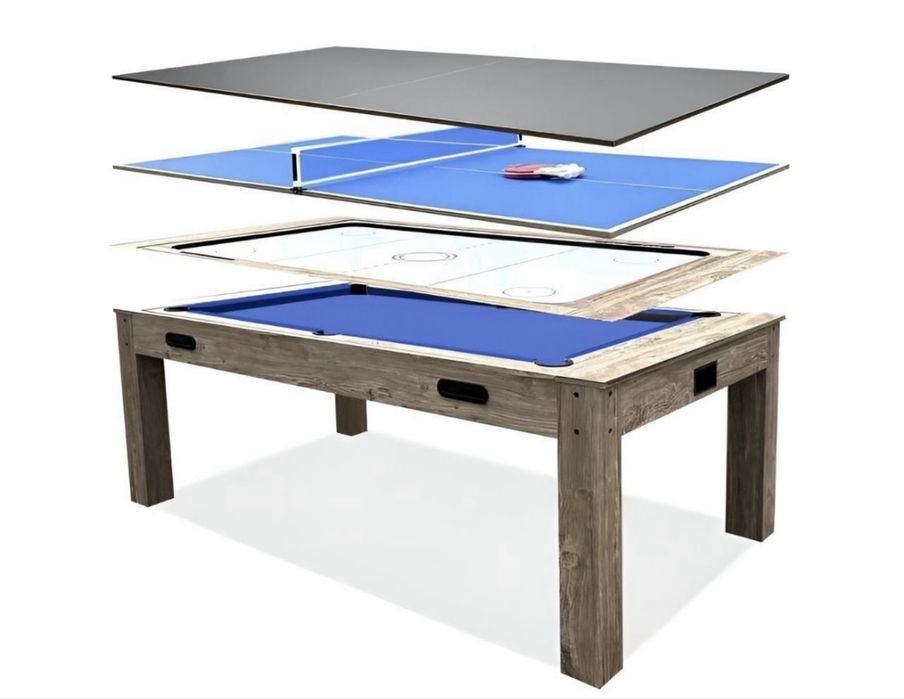 Игровой стол 4х1 Теннис стол Аэрохоккей Бильярд Sport 008