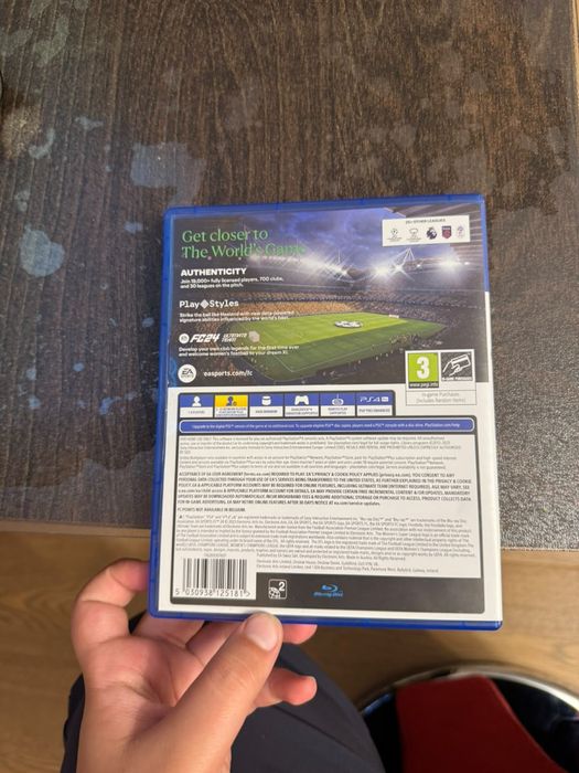 FC24 для ps4.
