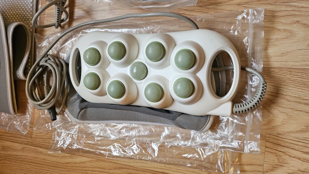 Aparat masaj spate / lombar cu încălzire – Ceragem + centură Ceratronic Magic Belt/ set complet