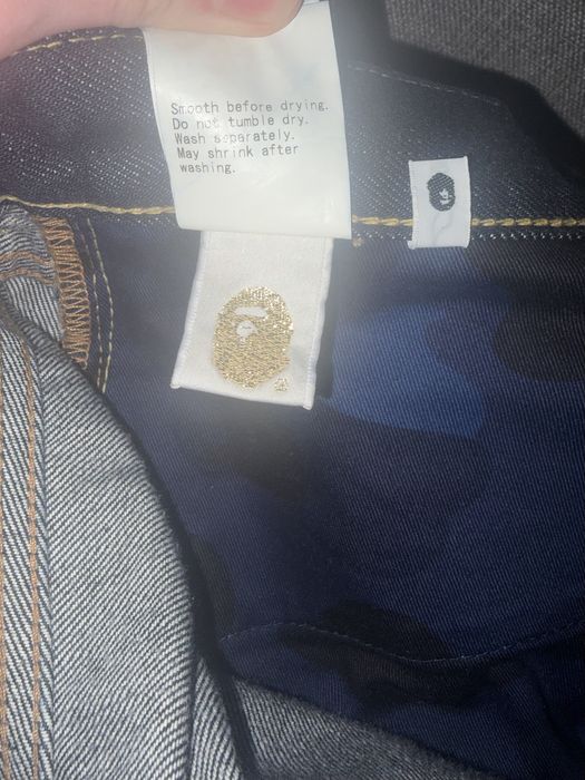 A Bathing Ape Селведж Денимы Оригинал