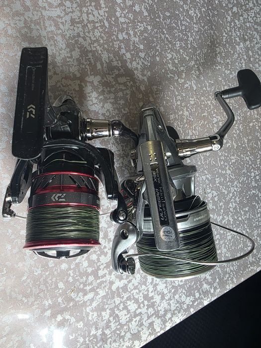 Mulinete shimano si daiwa