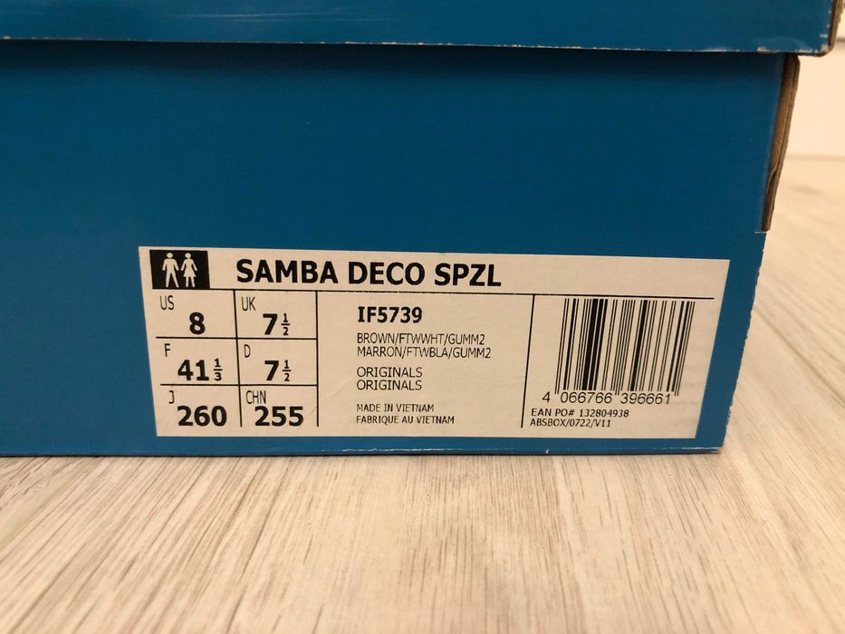 Adidas Samba SPZL Brown