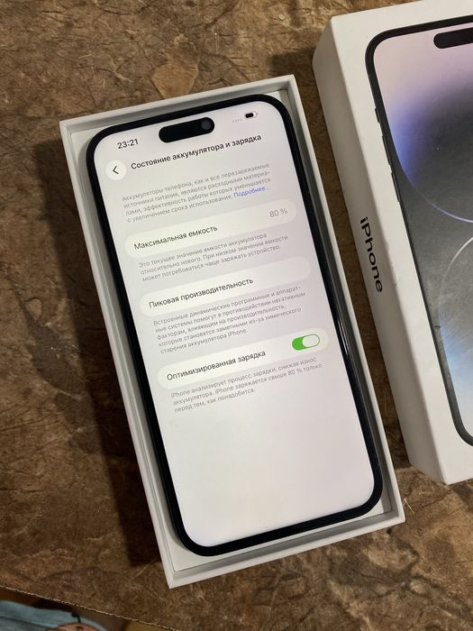 iPhone 14Pro Max 128гб с коробкой