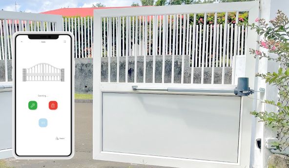 автоматика для распашных ворот Powertech A4 PW200