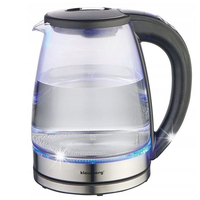 Fierbator electric, fabricat din sticla borosilicata, otel inoxidabil,