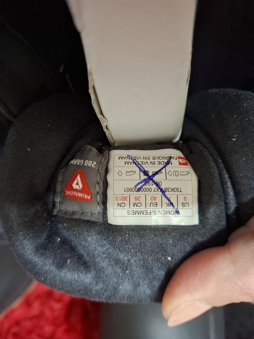 Cizme de zăpadă Yukiona Mid Boot T93K3BKX7 Negru