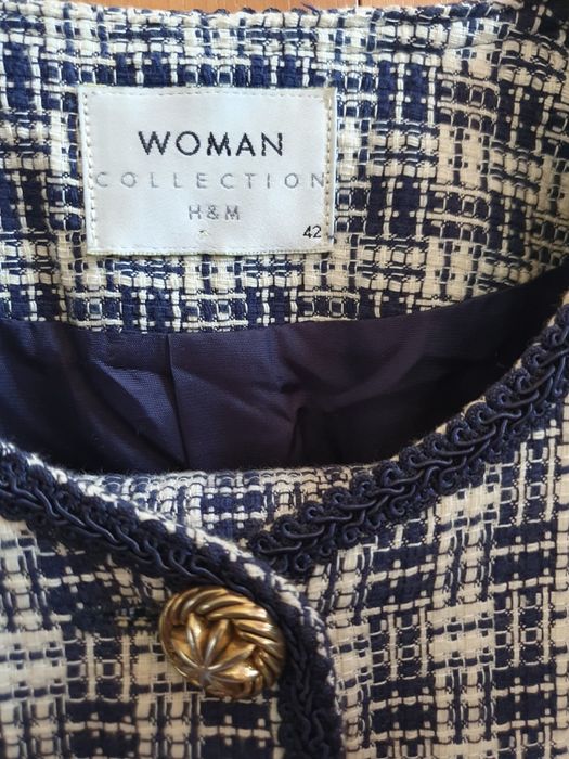 Compleu damă H&M, stil Chanel, 42 (L)