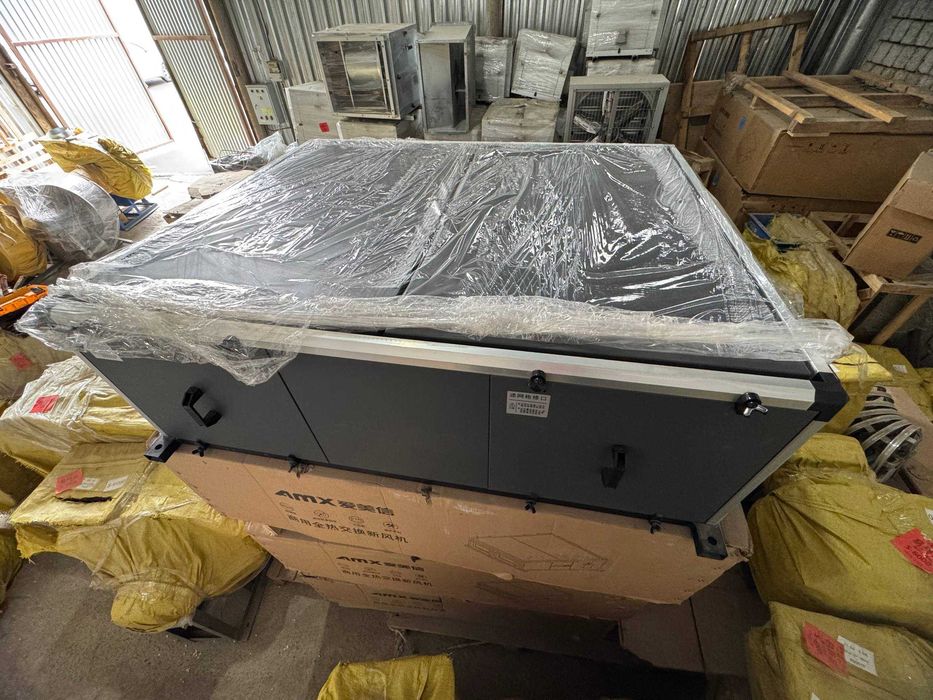 Rekuperator ventilyator AMX BE30 3000m3 380V sanoat rekuperator