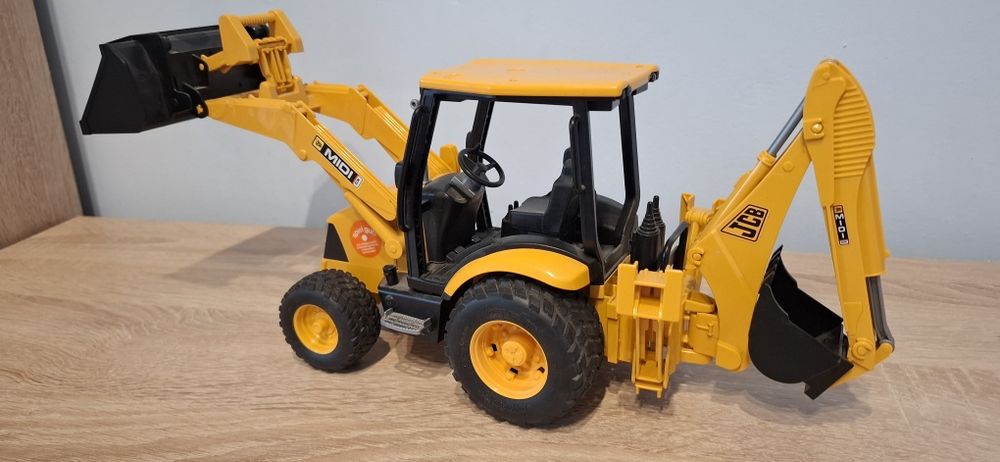 Vand macheta excavator JCB Midi Bruder scara 1:16