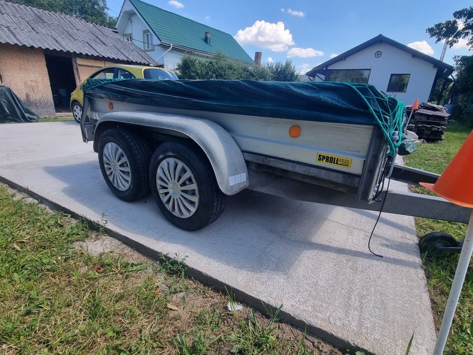 Vand remorca SPROLL, 2 axe 1700kg