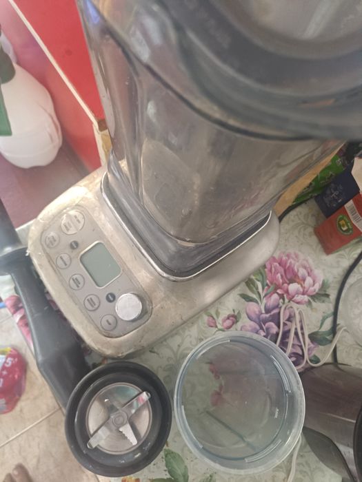 Blender SAGE the Super Q SBL920, 2l, 2400W, 12 trepte de viteza, argintiu
