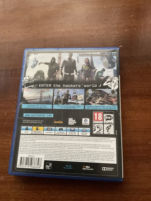 Whatch dogs 2 ps4