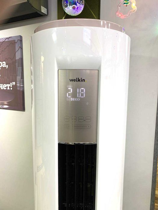 РАСПРОДАЖА Колонный кондиционер Welkin 24 000 Btu Inverter + Доставка