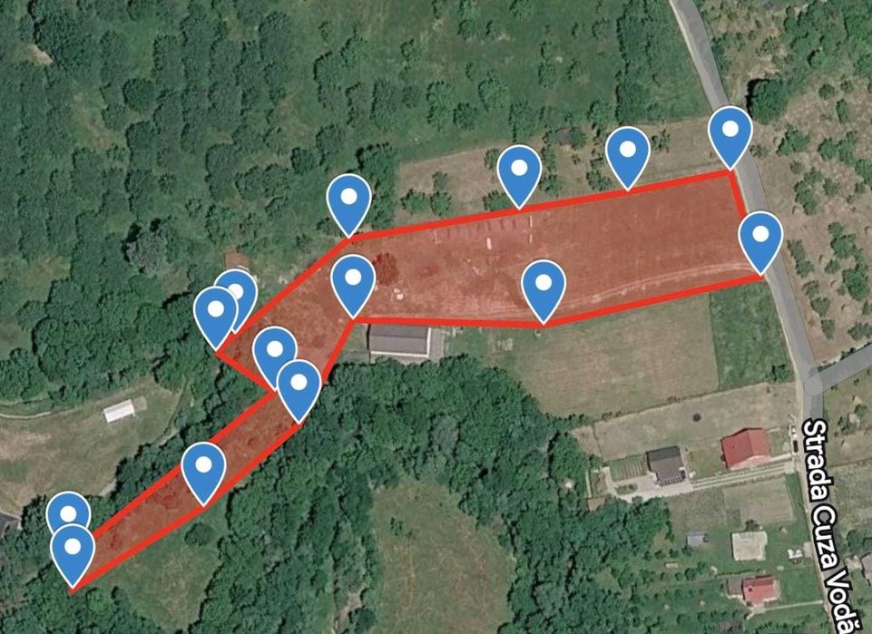 Teren intravilan Curtea de Argeș – la 1 km de Mănăstire