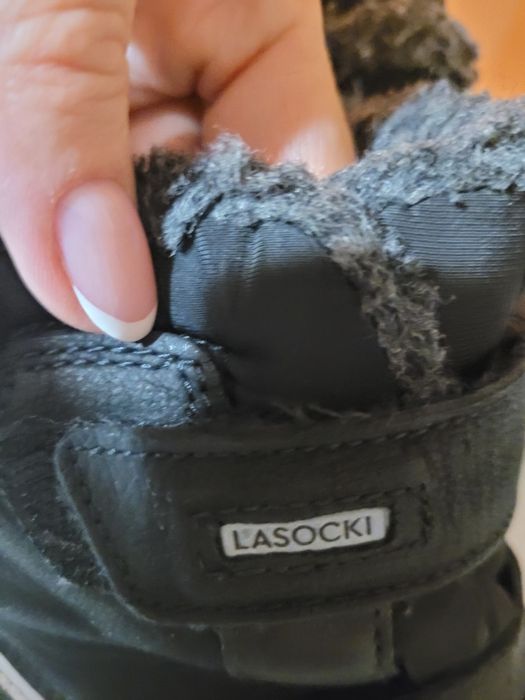 Ghete iarna fete/băieți din piele îmblănite -32