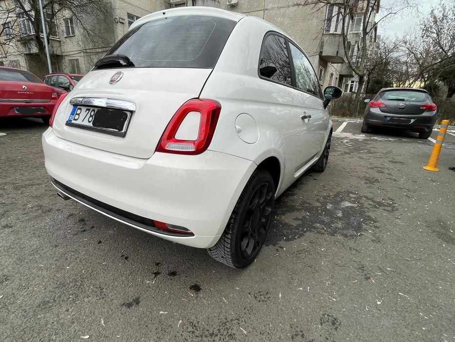 fiat 500- 2016 -Benzina -km Reali  78000-euro6