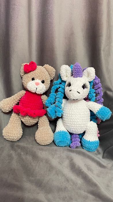 Игрушки ручной работы.Амигуруми