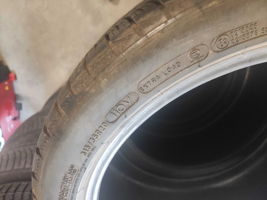 2бр.зимни гуми 315/35/20 Michelin