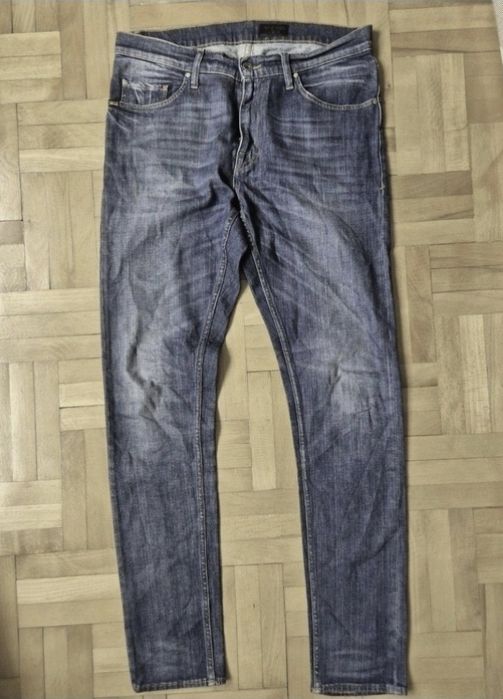 Blugi Slim Fit Premium Tiger of Sweden, Pistolero, Bărbați - W32 L34