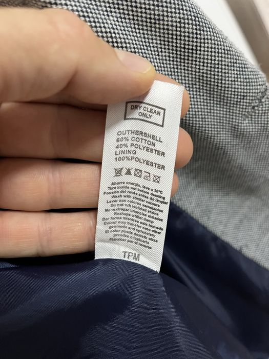 Мъжко сако slim, размер М, сиво-син цвят