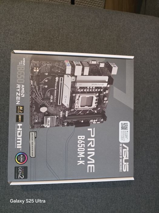 Ryzen 7 9700x + Asus Prime B650M-K , pret fix 1450