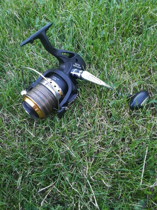 Мощна макара с проблем в бигела.