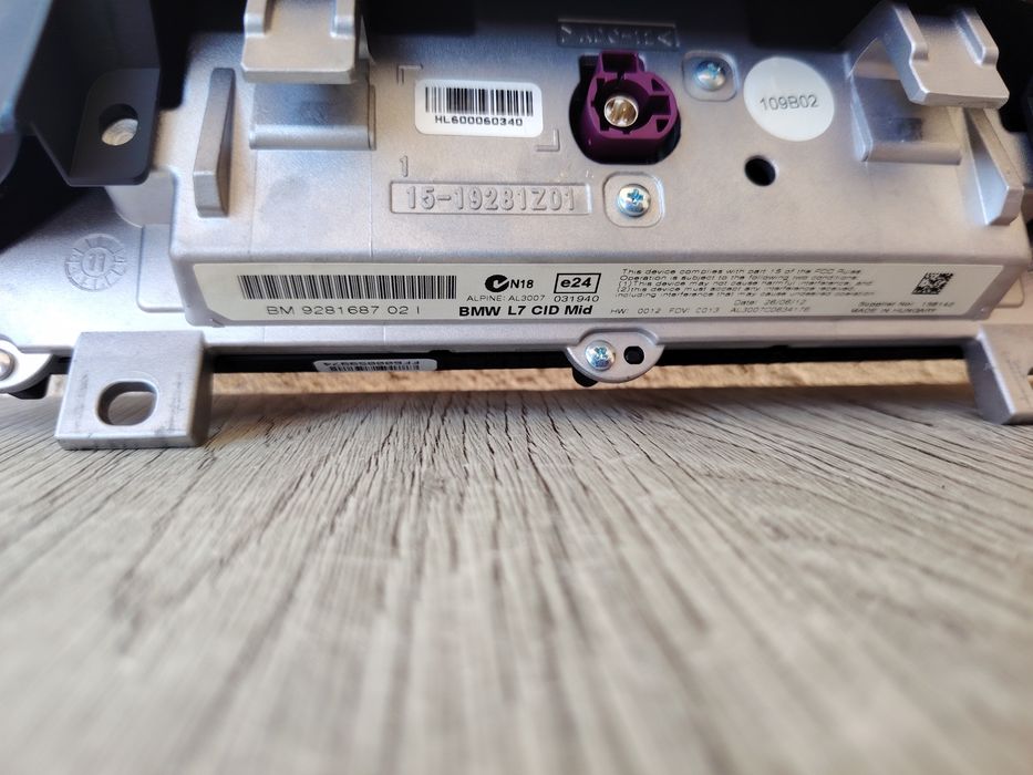 Ecran/display navigatie bmw f30/f31/f32/f33/f34/f36