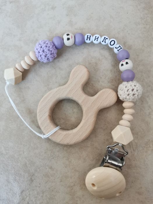 Бебешки клипс за залъгалка