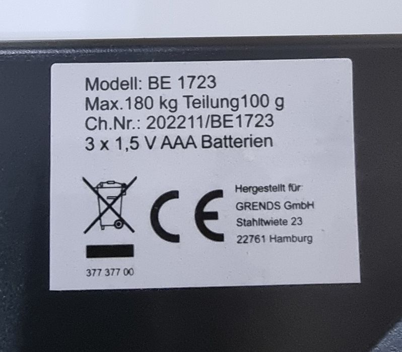 Електронни кантари до 180гк