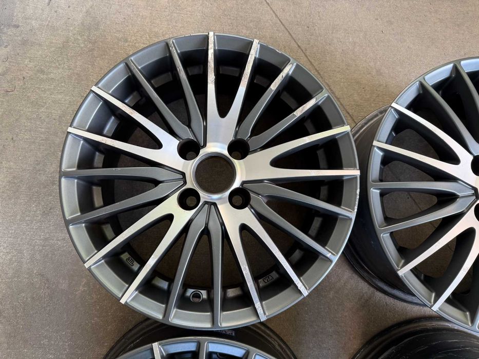 4 бр. алуминиеви джанти MAK 15" 4x100 , централен отвор 72, ET35, 6.5J