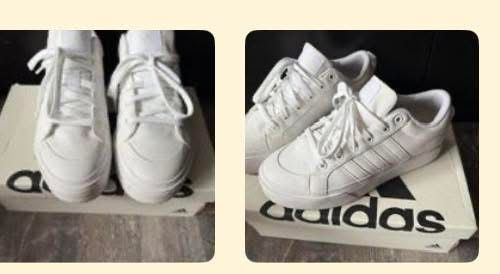 Модни кецове от плат Adidas 40 номер