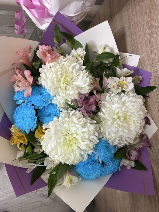 Свежий букет за 6000