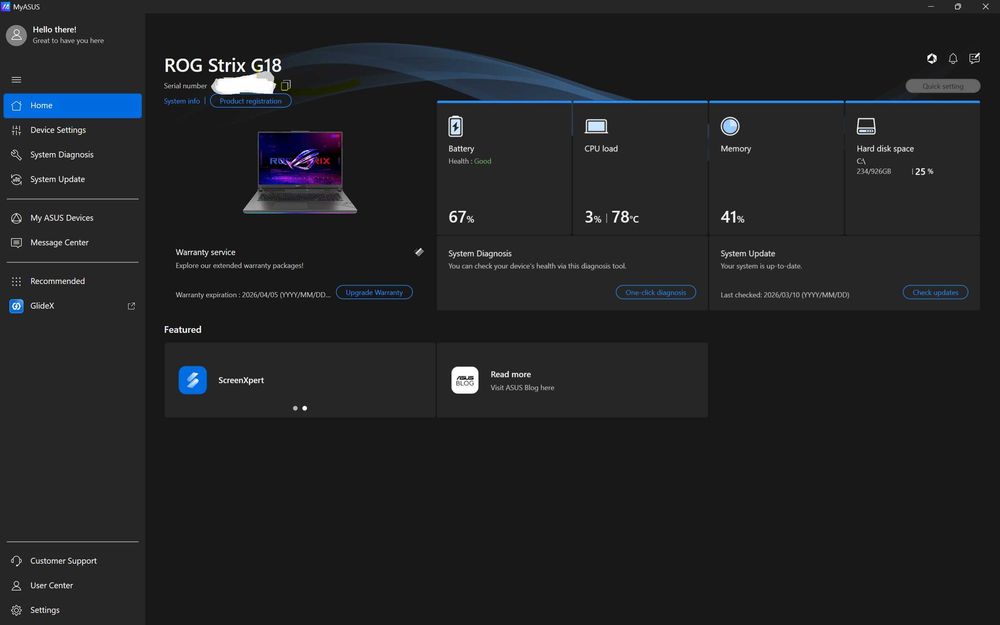 Laptop Аsus ROG Strix G18  G814 *СПЕШНО