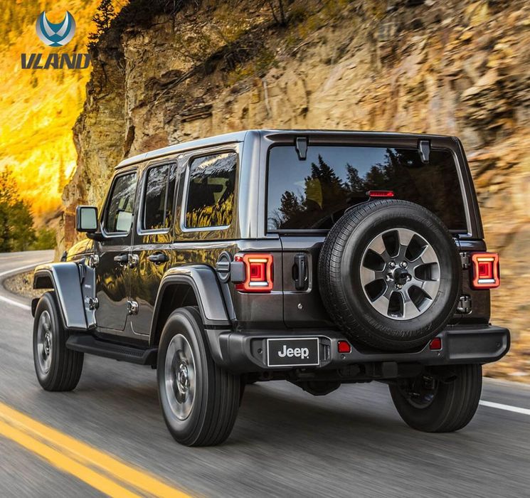 Jeep Wrangler с жълт мигач 2018+